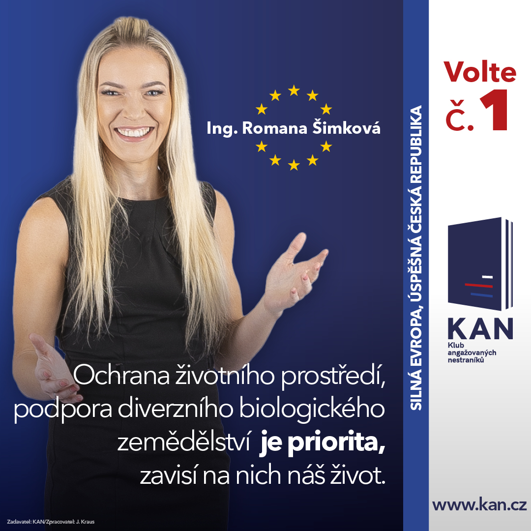 Pořadové číslo na kandidátce 1